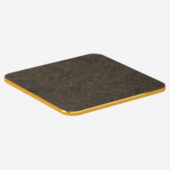 Custom Laminate Table Top with PVC Metallic Edge