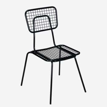 Black Ollie Outdoor Chair