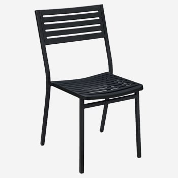 Ella Outdoor Chair in Black