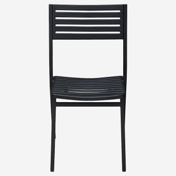 Ella Outdoor Chair in Black