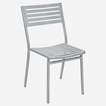 Ella Outdoor Chair in Titanium Grey