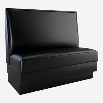 Plain Back Custom Booth