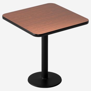 Laminate Reversible Table in Oak/Walnut Finish