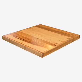 Industrial Series Reclaimed Look Wood Table Top with Drop Edge