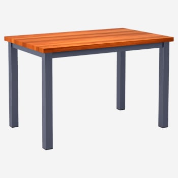 Ottis Table Set in Dark Grey Finish
