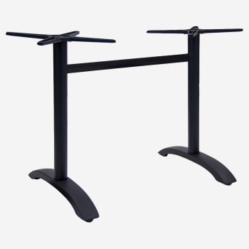 Black Aluminum Table Base - Standard Height