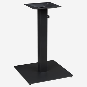 Carlo Outdoor Umbrella Table Base in Black - Standard Ht