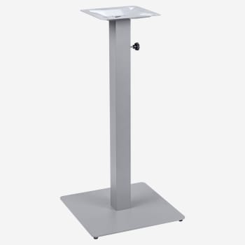 Carlo Outdoor Umbrella Table Base in Titanium Gray - Bar Ht
