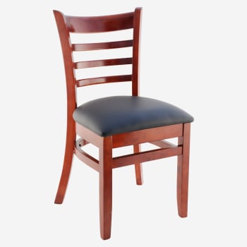 Premium US Made Ladder Back Wood Chair