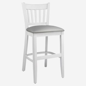 Premium US Made Vertical Slat Wood Counter Stool