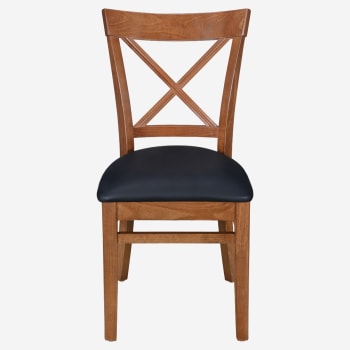 Premium Cross Back Wood Chair
