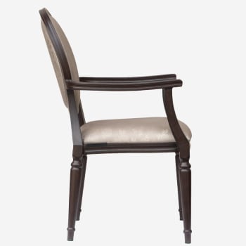 Louis Aluminum Arm Chair