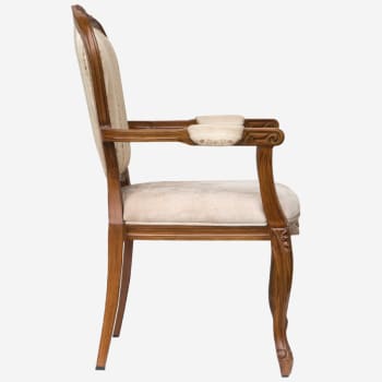 Cecil Lounge Style Senior Living Aluminum Arm Chair