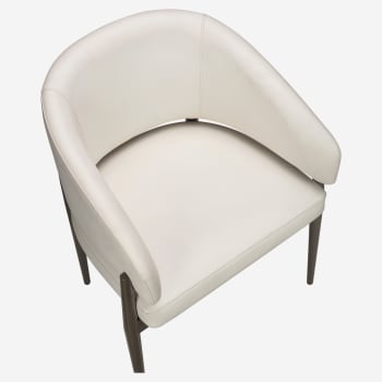 Zelvo Curved-Back Chair 