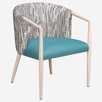 Breniva Curved-Back Armchair