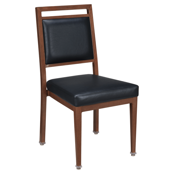 Quickship Cortona Aluminum Stack Chair Interior