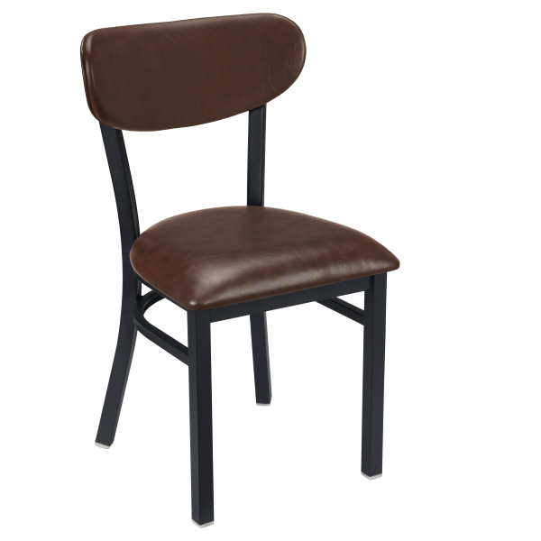 Curvy Metal Chair Interior