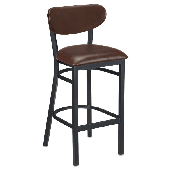 Curvy Metal Bar Stool Interior