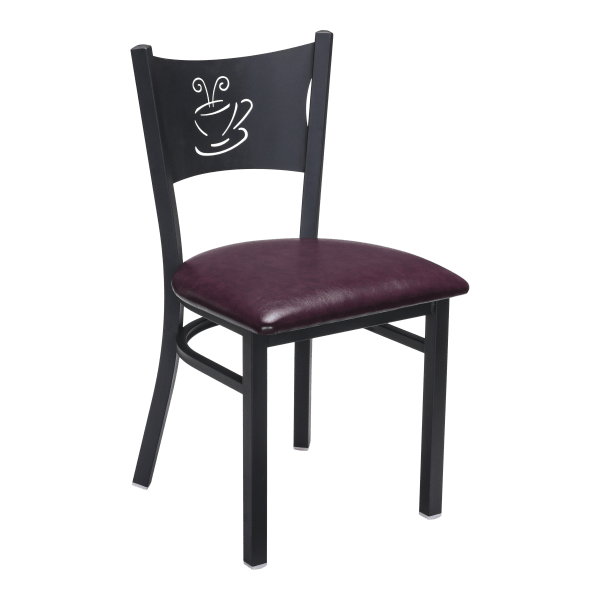 Coffee Cup Metal Chair Interior