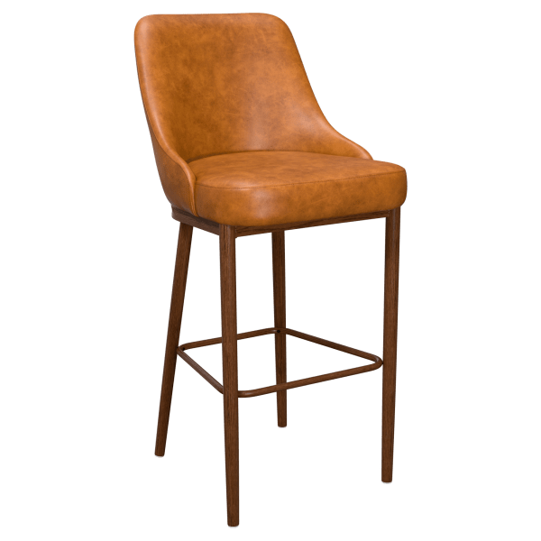 Premium Mauro Bucket Bar Stool Interior