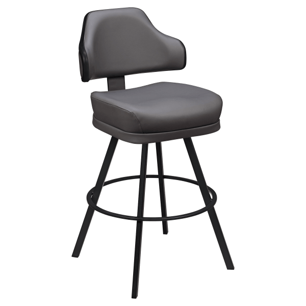 Gioco Premium Casino Bucket Bar Stool with Circular Frame Interior