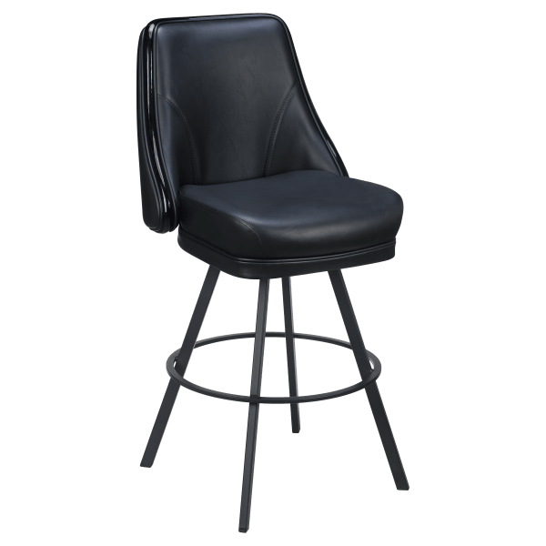 Regina Premium Casino Bucket Bar Stool with Circular Frame  Interior