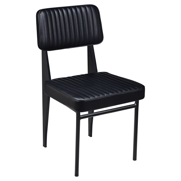 Leeds Padded Metal Chair Interior