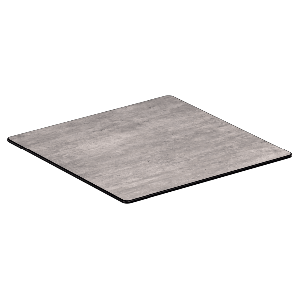 Industrial Grey Heavy Duty Outdoor Resin Table Top with Phenolic Edge Interior