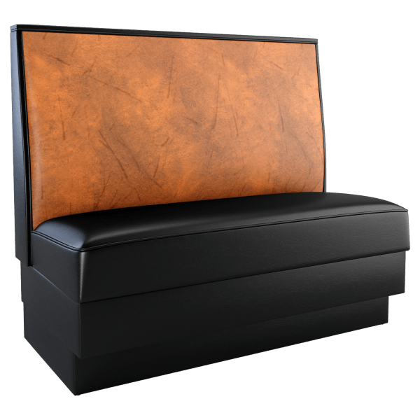 Plain Back Custom Booth Interior