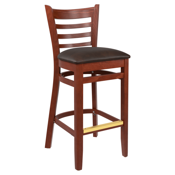 Premium US Made Ladder Back Bar Stool Interior