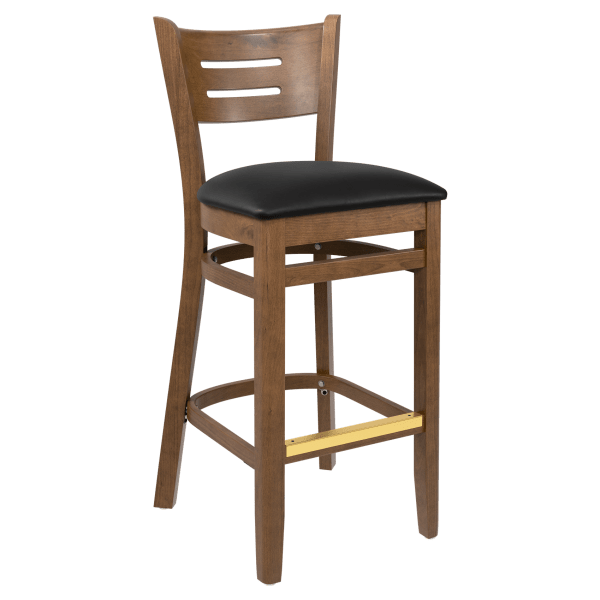 Premium US Made Henry Wood Bar Stool Interior