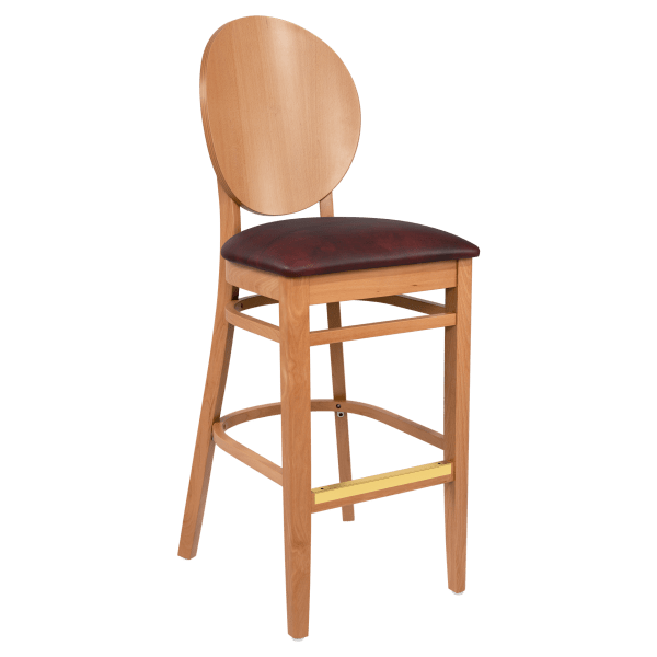 Premium Lorenzo Wood Bar Stool Interior