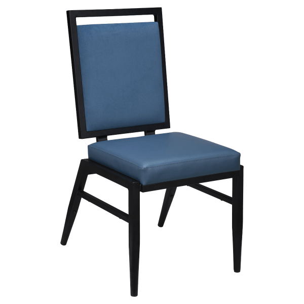Geraldine Flex Back Aluminum Stack Chair Interior