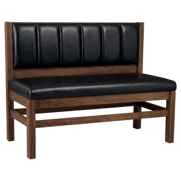 Soho Solid Wood Booth Interior