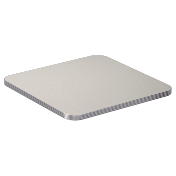 Aluminum Edge Laminate Table Top Interior