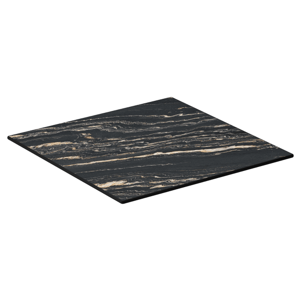Reclaimed Walnut Heavy Duty Outdoor Resin Table Top with Phenolic Edge Interior
