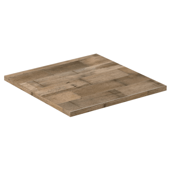 Reclaimed Look Laminate Table Top Interior