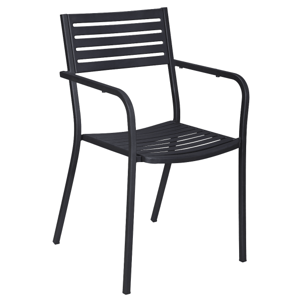 Ella Outdoor Armchair in Black Interior