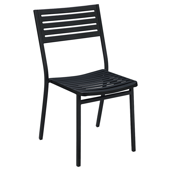 Ella Outdoor Chair in Black Interior