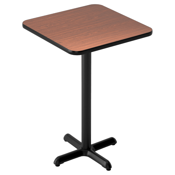 Laminate Reversible Bar Table Set in Oak/Walnut Interior