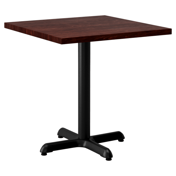 Premium Solid Wood Plank Restaurant Table Interior