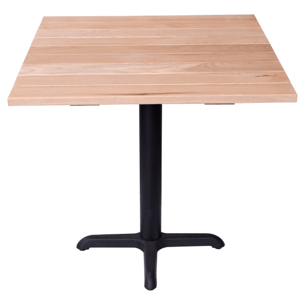 Outdoor Wood Table Set- Table Height Interior