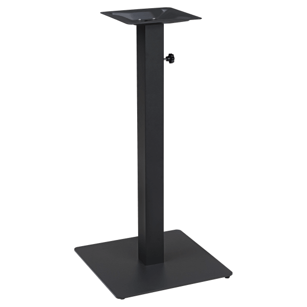 Carlo Outdoor Umbrella Table Base in Black - Bar Ht Interior