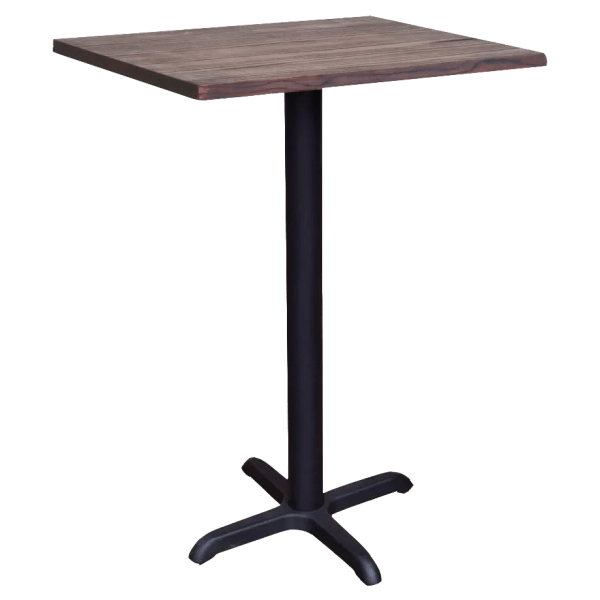 Industrial Series Restaurant Bar Height Table Set Interior