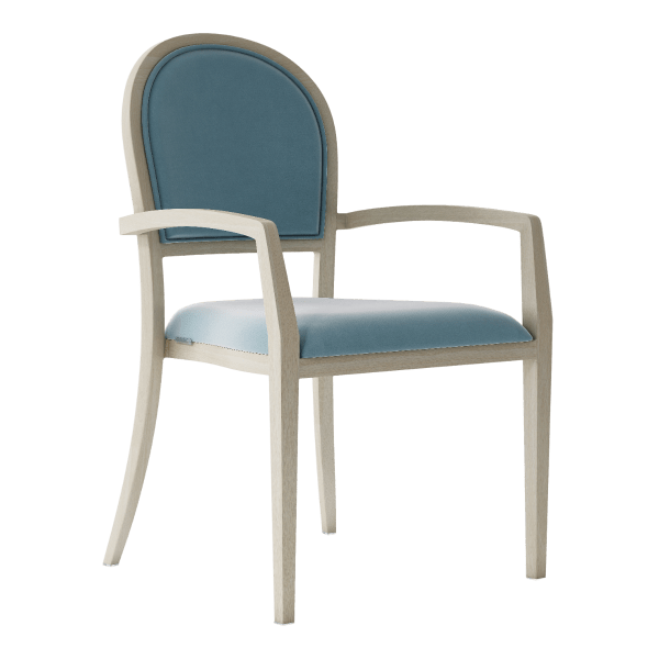 Paloma Aluminum Arm Chair Interior