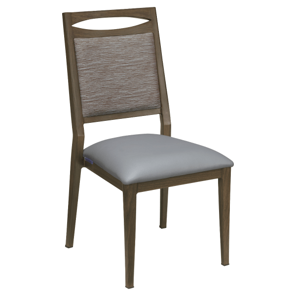 Agnes Padded Aluminum Chair Interior