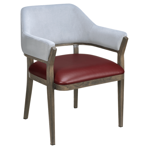Odette Aluminum Arm Chair Interior
