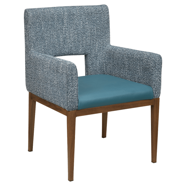 Percy Aluminum Armchair Interior